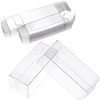 30Pcs Rectangle Transparent Plastic PVC Box Gift Packaging CON-NB0001-85A-1