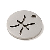 Non-Tarnish 201 Stainless Steel Charms STAS-E217-10P-06-2