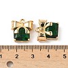 Brass Micro Pave Cubic Zirconia Pendants KK-S531-09G-4