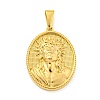 Ion Plating(IP) 304 Stainless Steel Pendants STAS-R231-18G-25-1