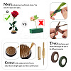 1Pc Brass & Plastic Flower Pin Frogs DIY-MB0001-04-5