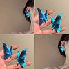 Alloy Rhinestone Stud Earrings for Women WG9B8C0-01-4