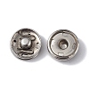 Non-Tarnish 202 Stainless Steel Snap Buttons LS-BUTT-I017-01C-P-2