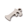 Non-Tarnish 201 Stainless Steel Charms STAS-U016-01P-F-2