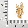 Ocean Series 304 Stainless Steel Enamel Pendants LS-STAS-K308-02A-G-3