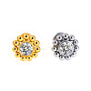 316L Surgical Stainless Steel & G23 Titanium Crystal Rhinestone Labrets for Women Men WG3A239-15-1