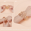 Alloy Cuff Bangles for Women BJEW-WH0031-004G-4