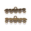 Tibetan Style Alloy Chandelier Components Links LS-TIBE-40098-AB-NR-2