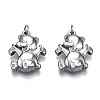 Non-Tarnish 304 Stainless Steel Pendants STAS-S116-410P-1