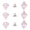 DIY Diamond Glass Bottles Pendants Making Kits DIY-TA0012-40A-2