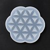 DIY Life of Flower Textured Cup Mat Silicone Molds LS-SIMO-H009-05H-4