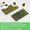 208Pcs 2 Colors Nylon Mini Grass Tufts AJEW-SP0003-17B-3