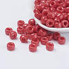 Valentine's Day Opaque Acrylic European Beads PL338-M4-4