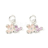 Brass Enamel Charms LS-KK-C107-19S-1