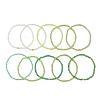 10Pcs Glass Seed Beads & Glass Beaded Stretch Bracelets for Women BJEW-MZ00267-5