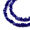 Opaque Solid Color Glass Beads Strands GLAA-N052-01-A01-3