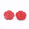 2-Hole Acrylic Buttons BUTT-Q037-08A-2