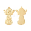 Ion Plating(IP) 304 Stainless Steel Pendants STAS-F293-03G-1