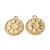 Ion Plating(IP) 304 Stainless Steel Pendant Cabochon Setting STAS-C066-03G-2