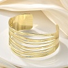 Hollow Brass Cuff Open Bangles BJEW-M060-04G-4