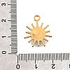 Synthetic Gemstone Pendants STAS-A114-01G-02-3