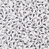 500Pcs Acrylic Beads SACR-TA0001-55F-2
