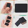 300Pcs 3 Colors Paper Jewelry Earring Display Cards CDIS-SP0001-07-6