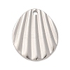 304 Stainless Steel Pendants STAS-F349-05P-01-1