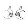 Natural Green Aventurine Pendants G-F639-07A-1