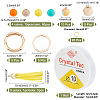 DIY Beaded Keychain Wristlet Making Kit DIY-CA0004-43-2
