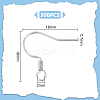 300Pcs 316 Surgical Stainless Steel Earring Wire STAS-UN0058-27-3