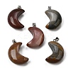 Natural Picasso Jasper/Polychrome Jasper Pendants G-F820-02H-1