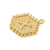 Brass Pendants KK-B126-01G-X-2