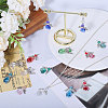 28Pcs 14 Style Electroplate Glass Pendants FIND-CA0007-83-5