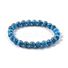 Synthetic Turquoise Jasper Bead Stretch Bracelets BJEW-K212-B-022-4