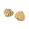 304 Stainless Steel Rhinestone Pendants STAS-P394-02G-2