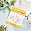 10Pcs Brass Micro Pave Cubic Zirconia Pendants KK-BBC0020-50-5