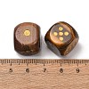Natural Tiger Eye Dices G-T143-29-14-3