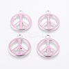 Alloy Enamel Pendants ENAM-P066-3-1