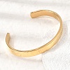 304 Stainless Steel Plain Open Cuff Bangles for Women SA-CBAC920-08G-2