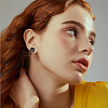 10Pcs Stainless Steel Spiral Pad Cuff Earrings EJEW-HS0001-03EB-6