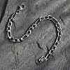 Tarnish Resistant Trendy Women's 304 Stainless Steel Figaro Chain Bracelets LS-STAS-A028-B017P-2