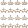 30Pcs Zine Alloy Rhinestone Cabochons FIND-SC0019-86-1