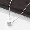 304 Stainless Steel Pendant Necklaces NJEW-O108-14P-4