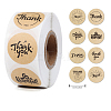 Self-Adhesive Paper Thank You Roll Stickers X-PAAG-PW0001-152A-1