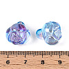 Electroplate Transparent Acrylic Beads LS-PACR-CJC0008-08E-3