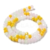 Glass Beads Strands EGLA-A034-M6mm-28-4