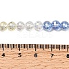Electroplate Glass Beads Strands EGLA-D300-06-6mm-04-4