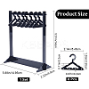 1 Set Coat Hanger Shaped Acrylic Earring Display Stands EDIS-CP0001-15D-2