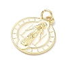 Brass Enamel Pendants KK-H255-05G-02-2
